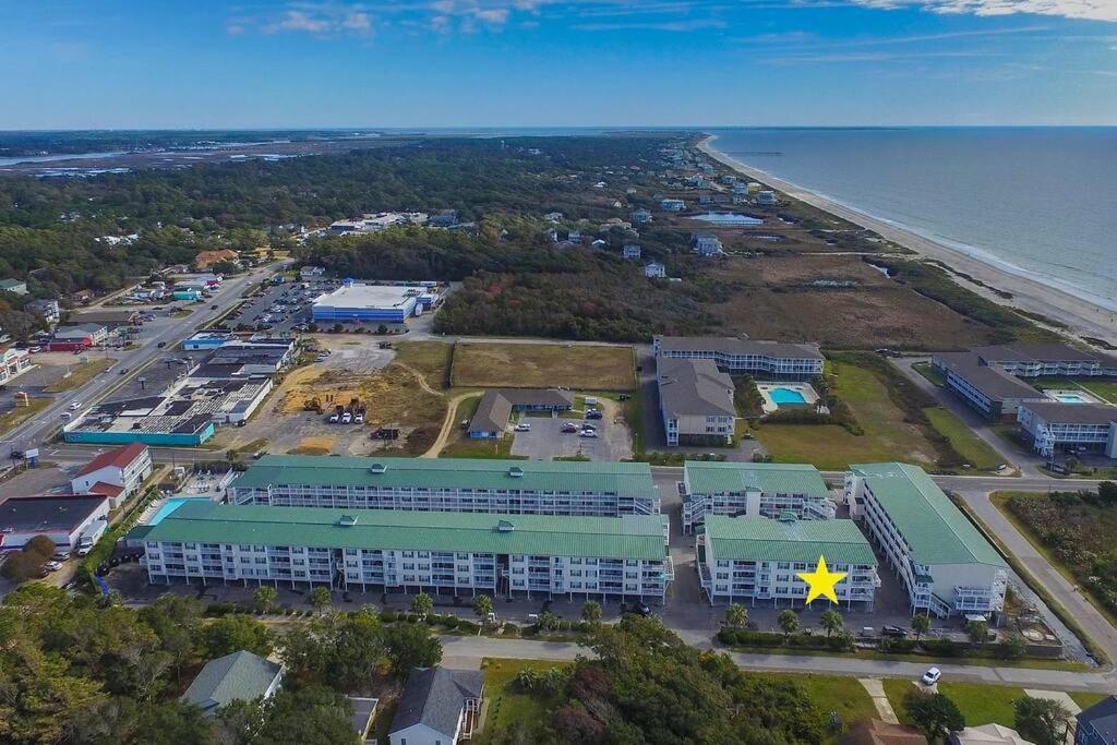 3 Bedroom Condo, Ocean Views & Short Walk To Beach! Oak Island Luaran gambar